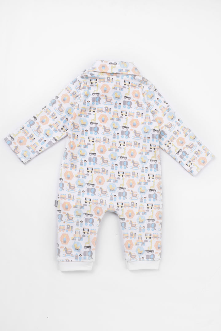 Round Printed Jumpsuit