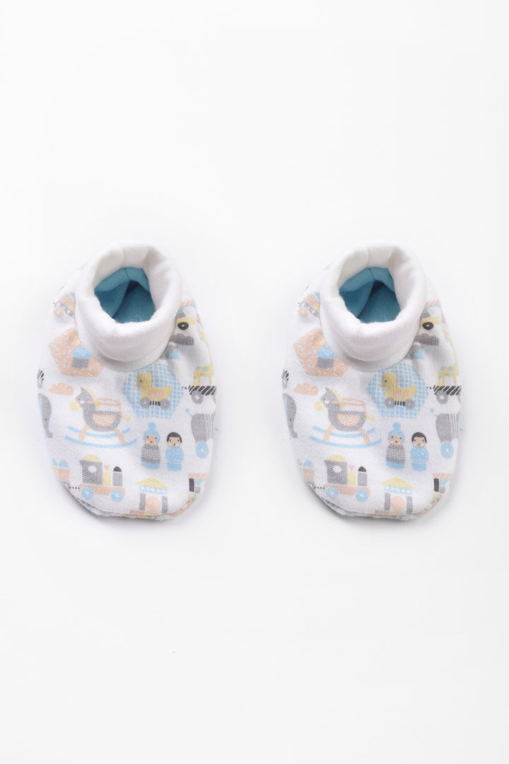 Printed Baby Slippers P/2