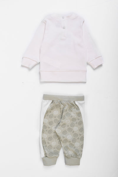 Round Printed Pajama Set