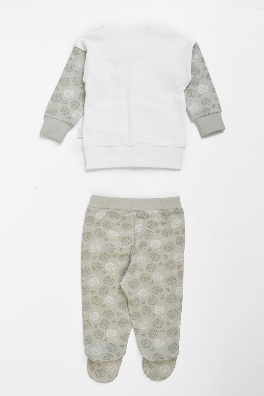 Round Printed Pajamas Set
