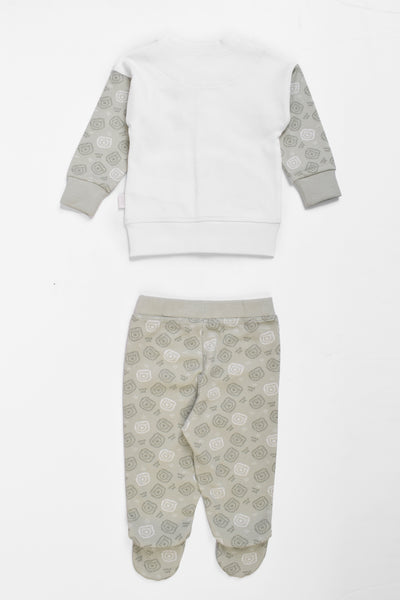 Round Printed Pajama Set