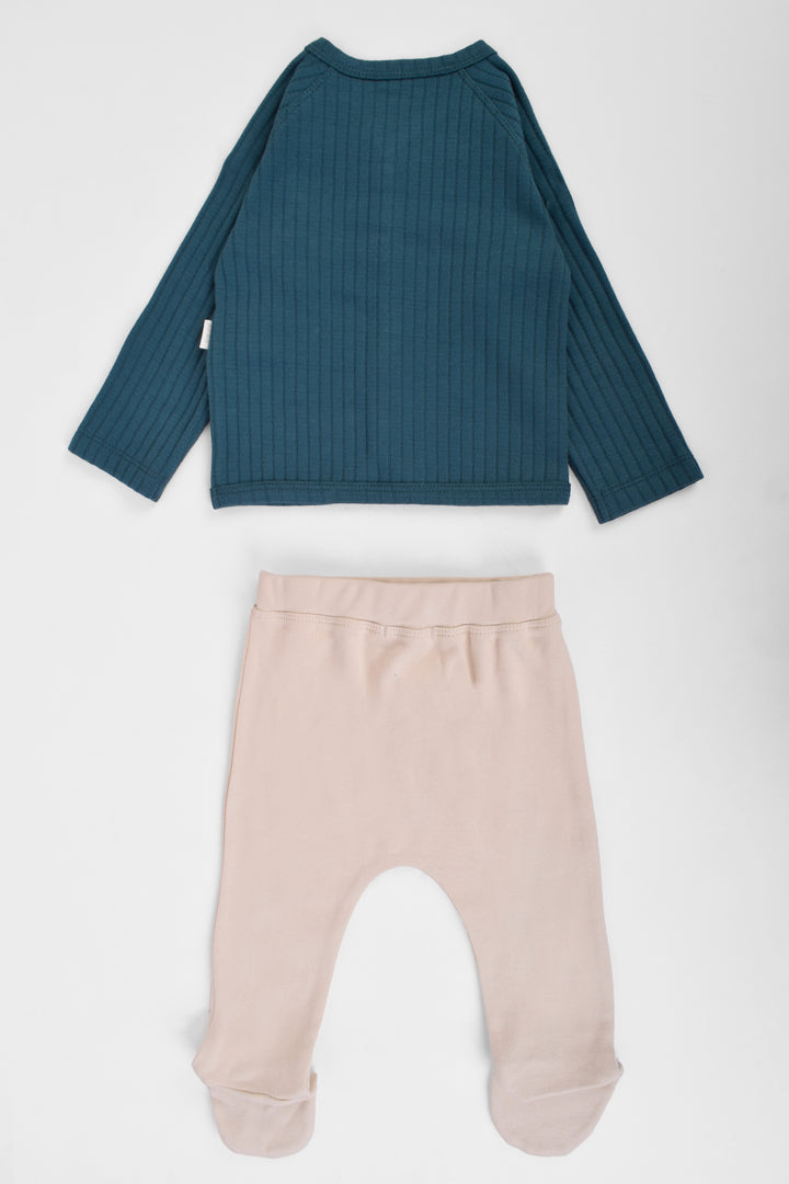 Round Printed Pajamas Set