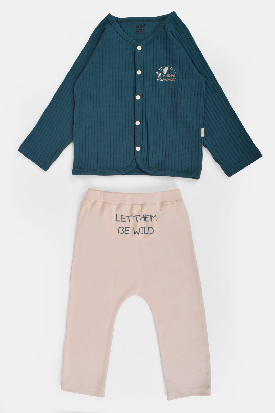 Round Printed Pajamas Set