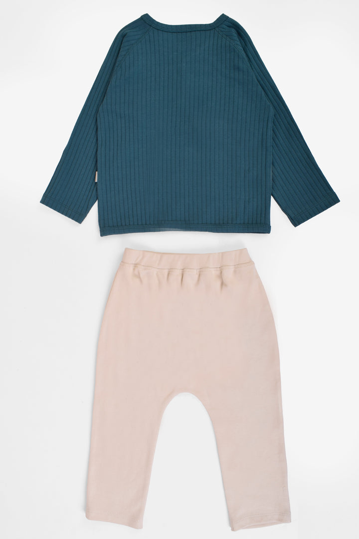 Round Printed Pajamas Set