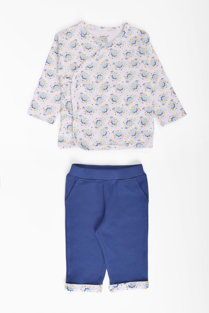 Round Printed Pajamas Set