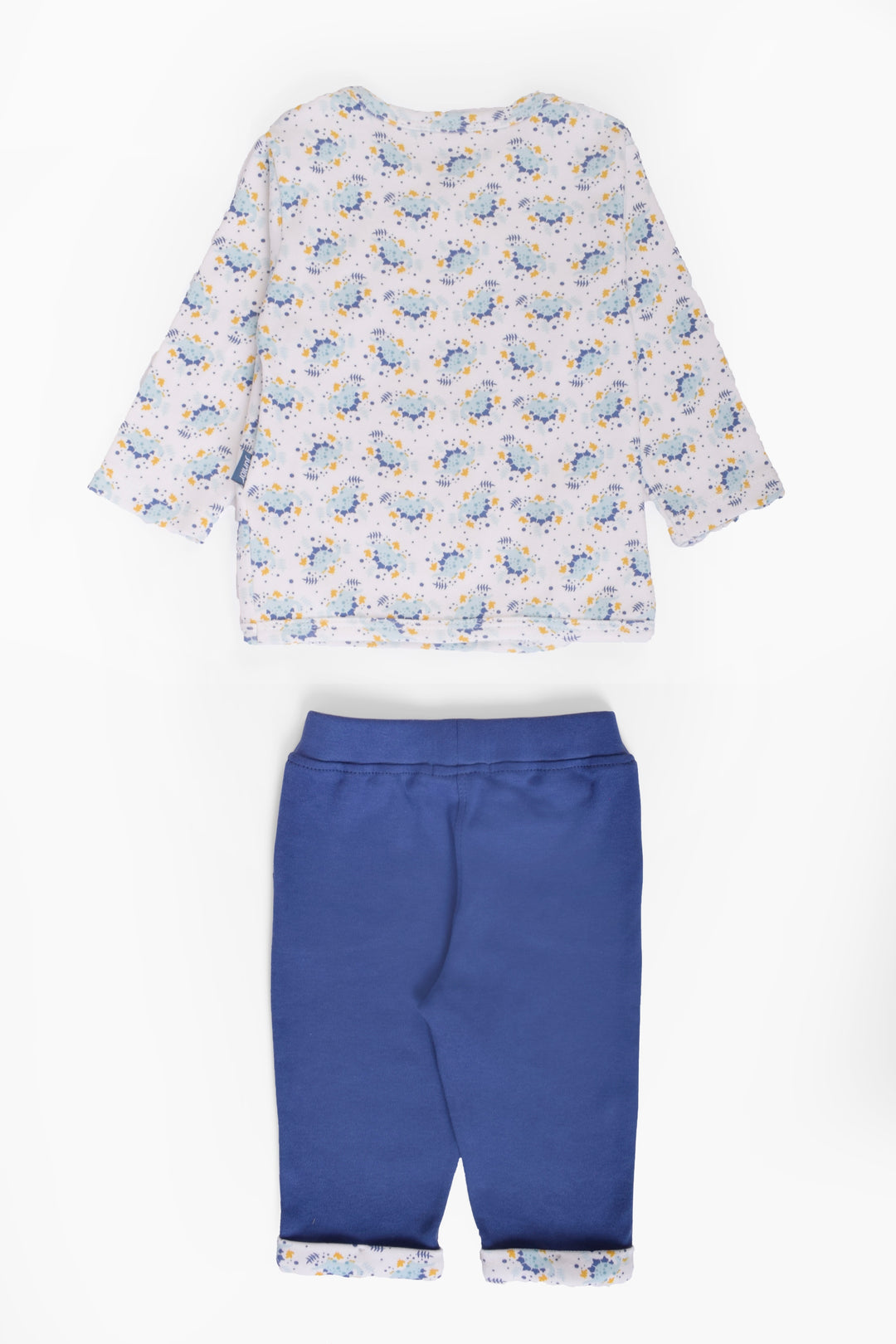 Round Printed Pajamas Set