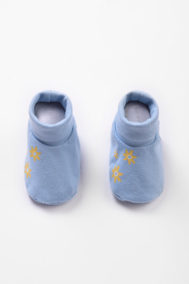 Printed Baby Slippers Pack Of 2