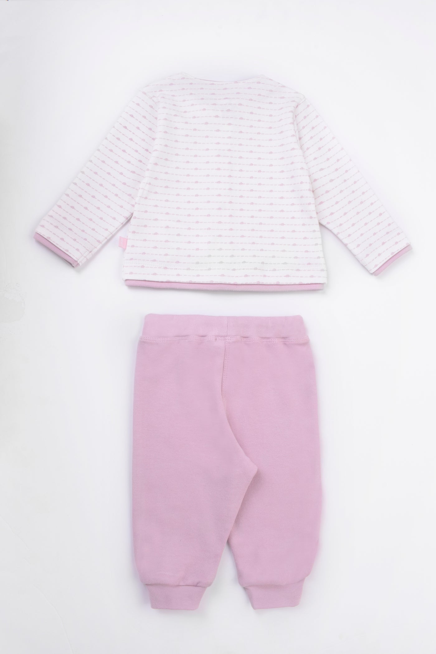 Round Printed Pajamas Set