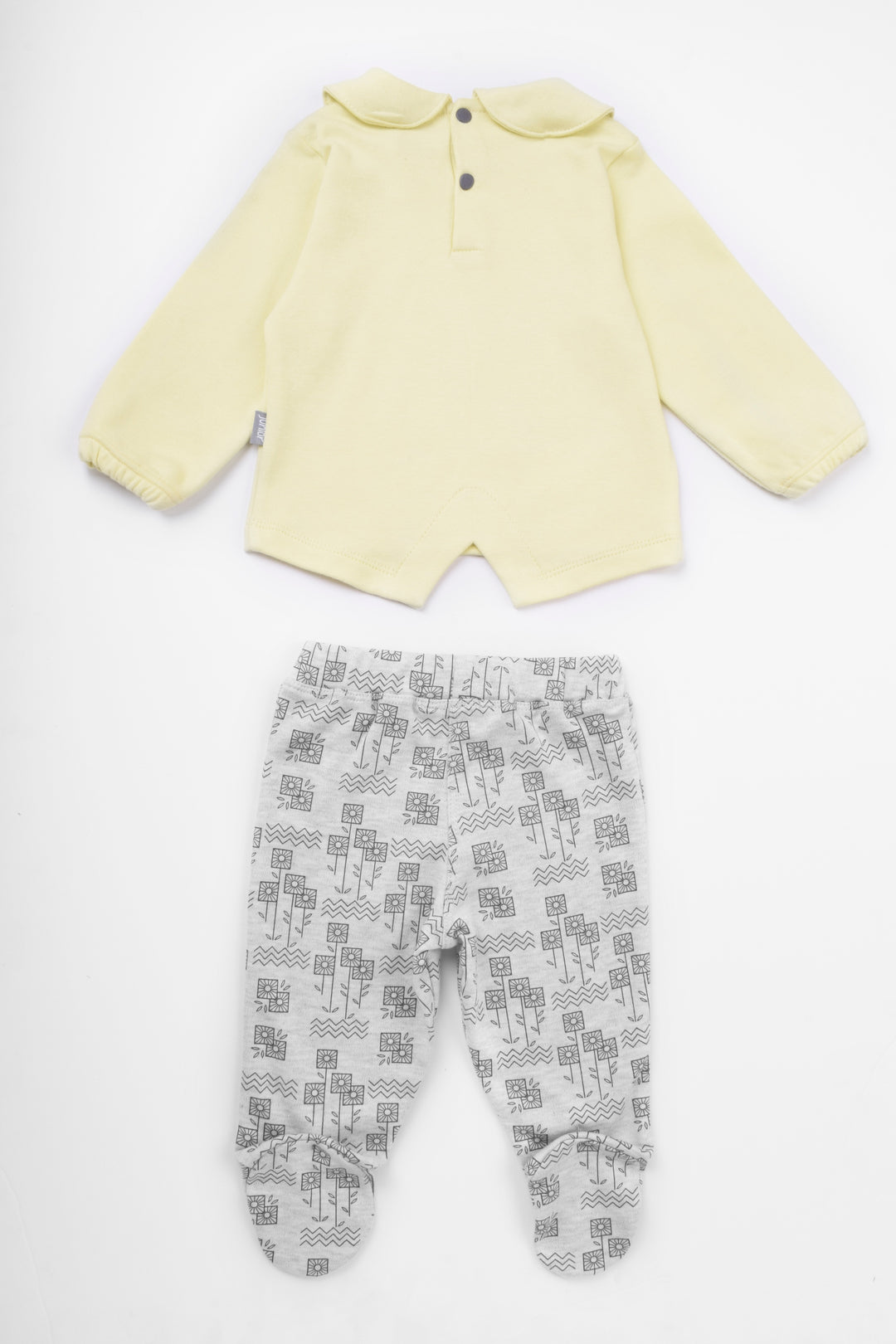 Round Printed Pajama Set