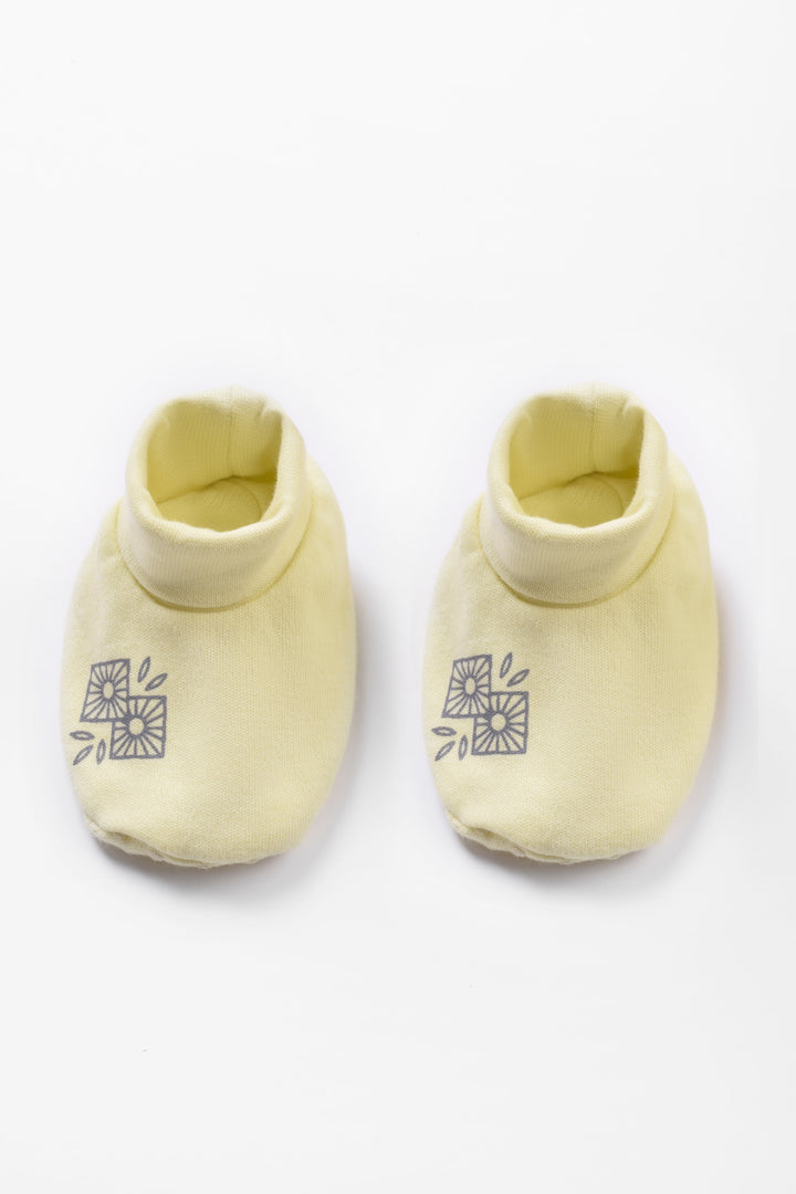Printed Baby Slippers Pack Of 2