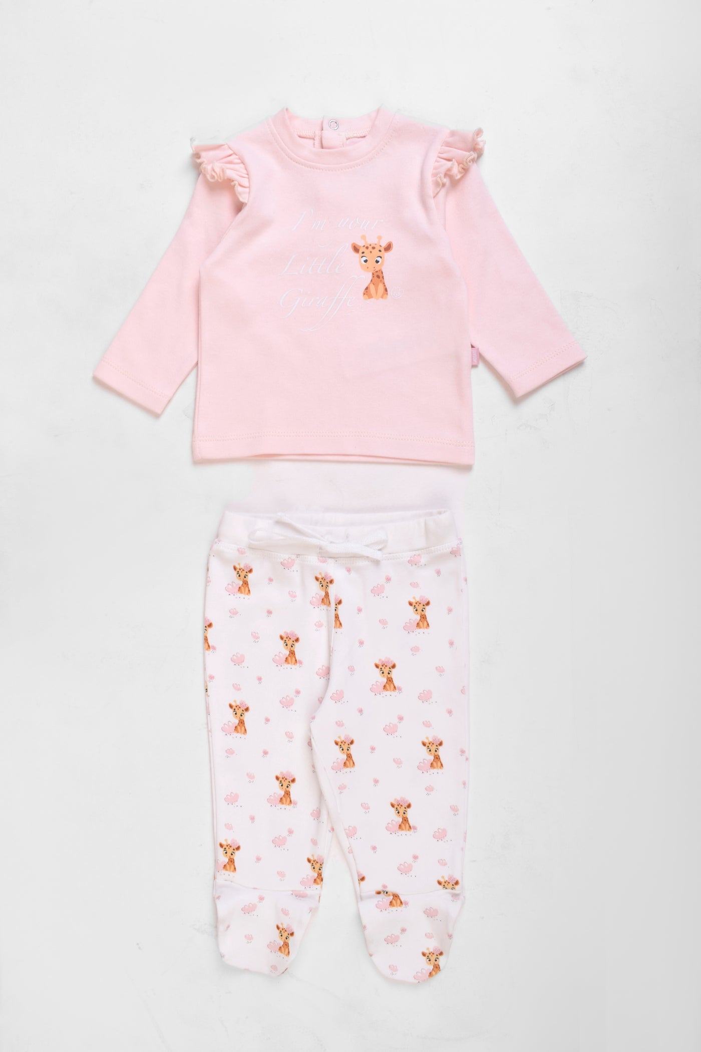 Round Printed Pajama Set