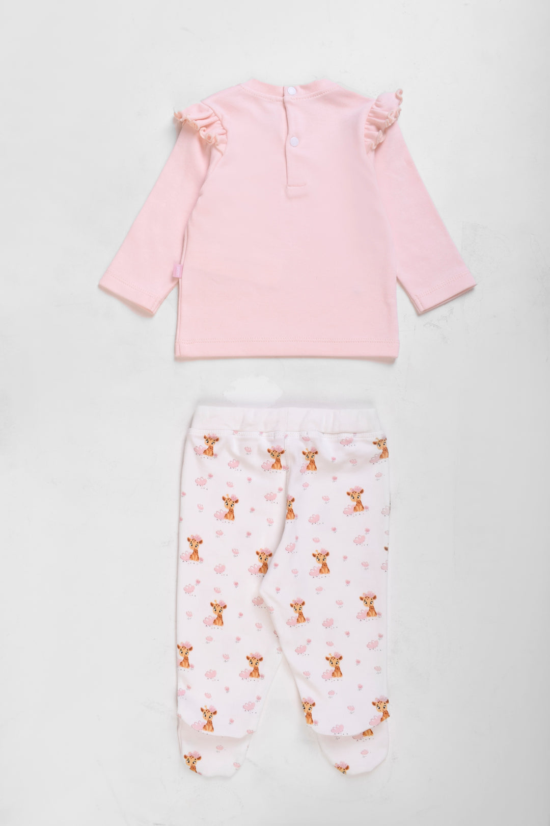 Round Printed Pajamas Set