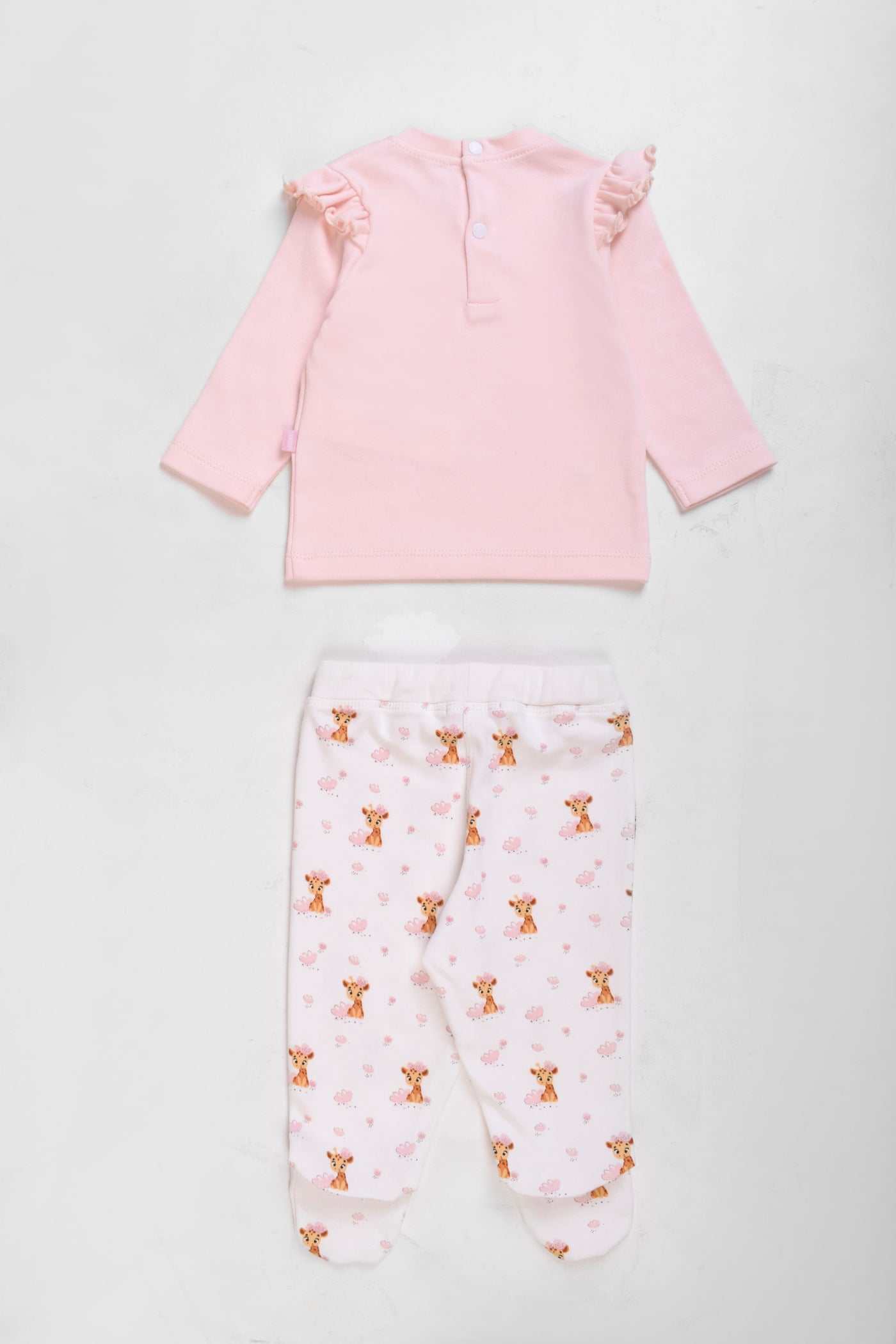 Round Printed Pajama Set