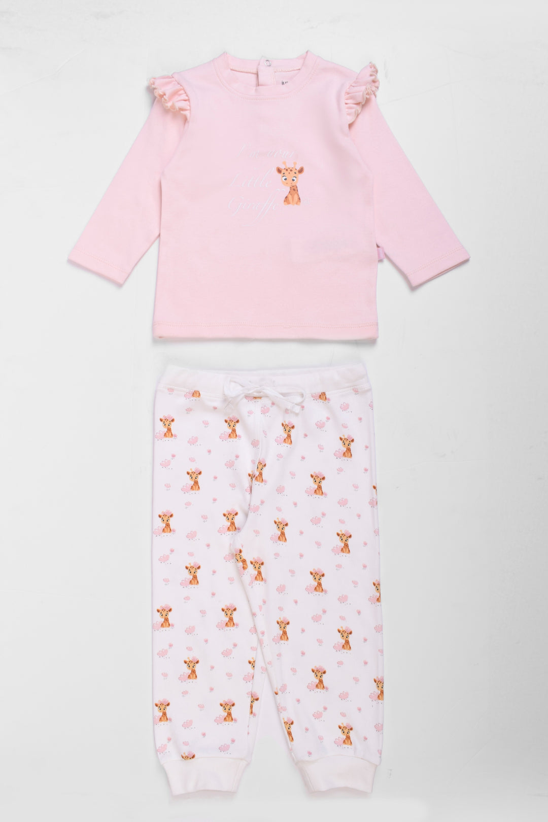 Round Printed Pajamas Set