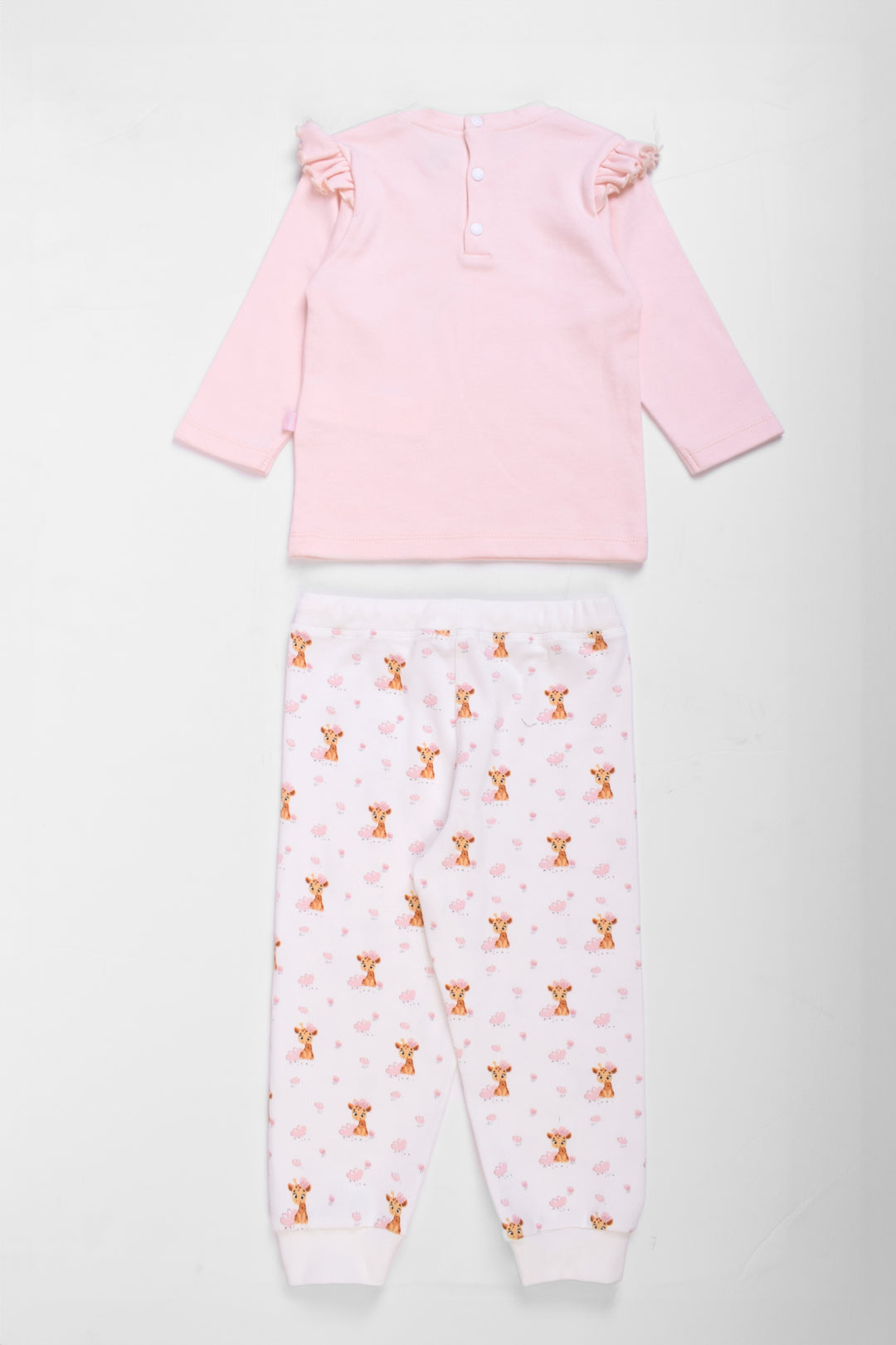 Round Printed Pajamas Set