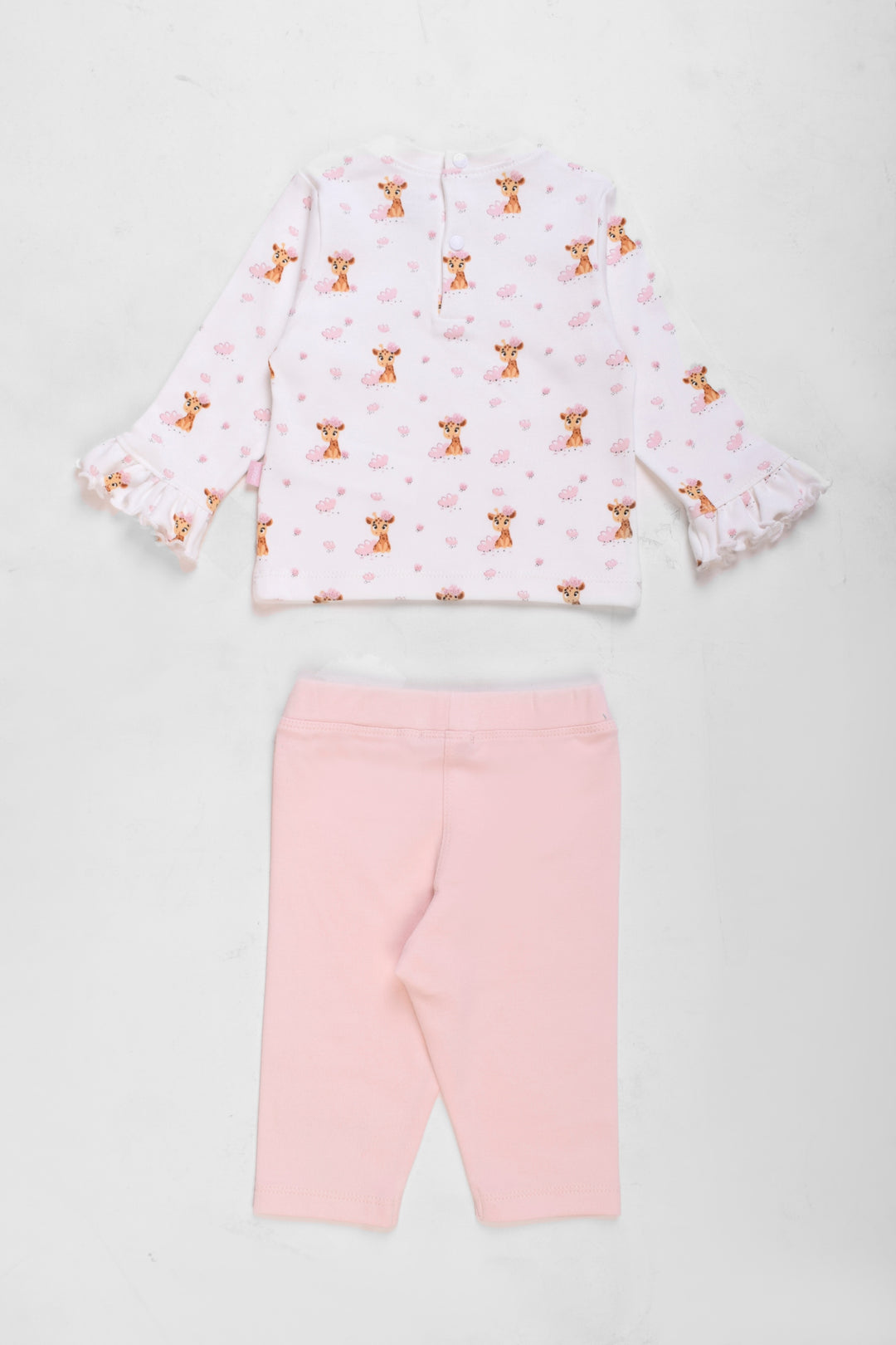 Round Printed Pajamas Set