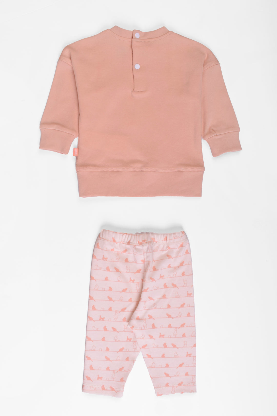Round Printed Pajamas Set