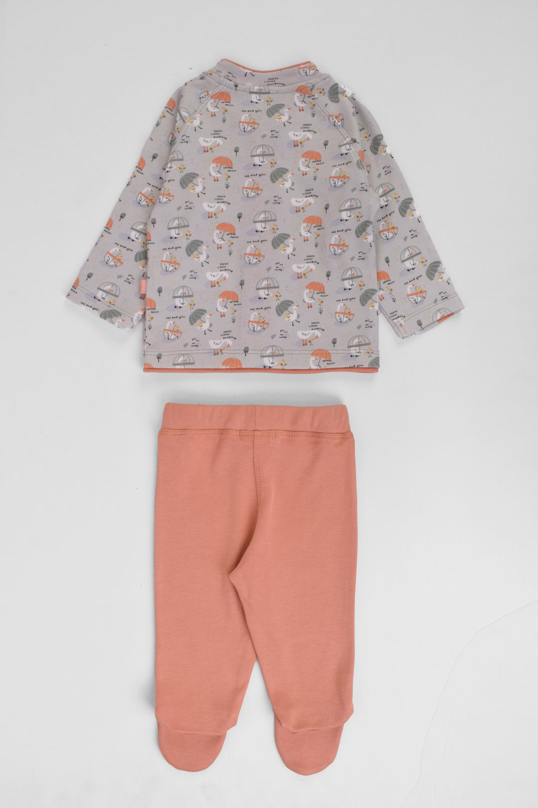 Round Printed Pajamas Set