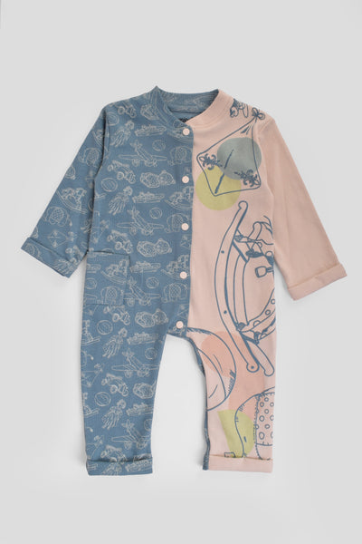 Round Printed Jumpsuit