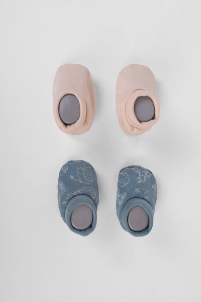 Printed Home Baby Slippers P/2