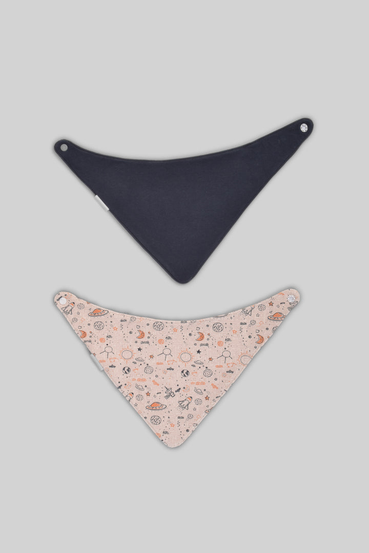 Printed Baby Bib Pack Of 2