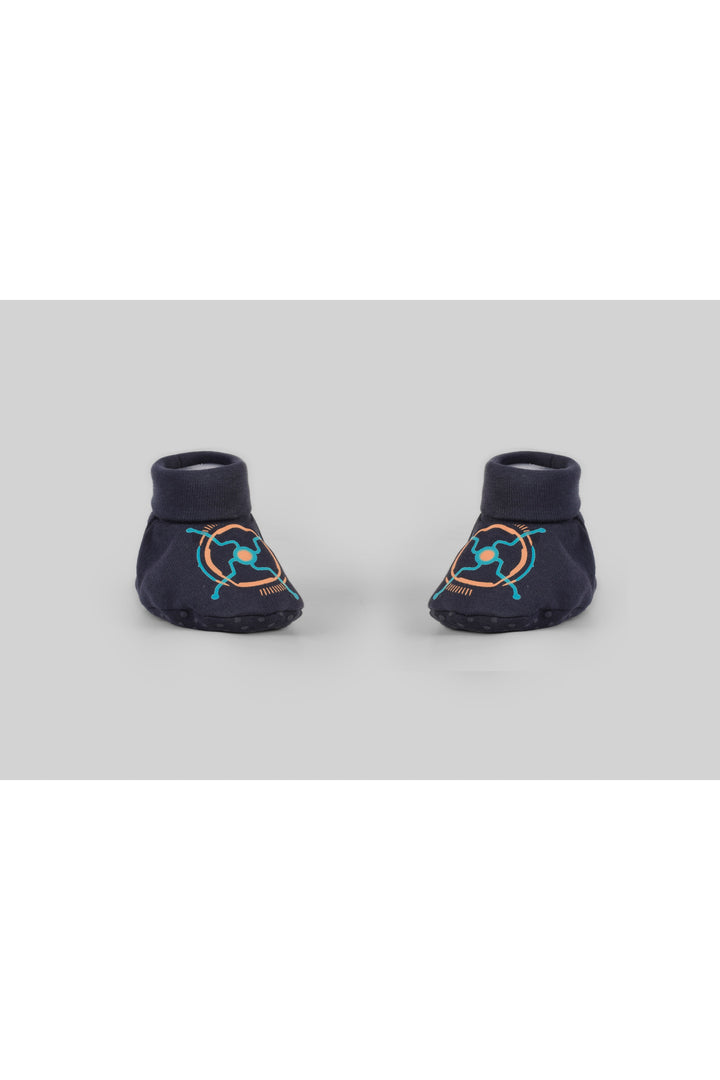 Printed Baby  Slippers Pack Of 2