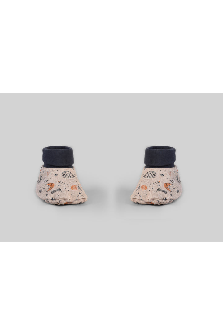 Printed Baby  Slippers Pack Of 2