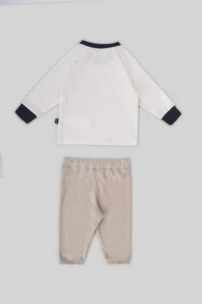 Rouned Pajamas Set