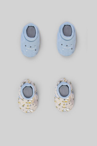 Printed Baby Slippers P/2