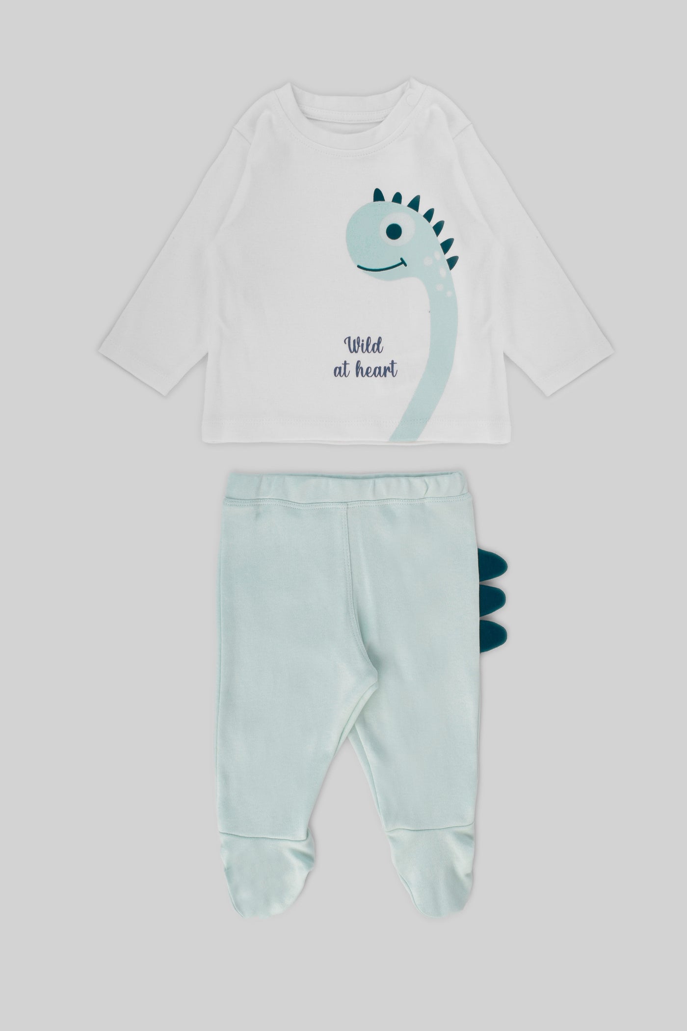 Rouned Pajamas Set