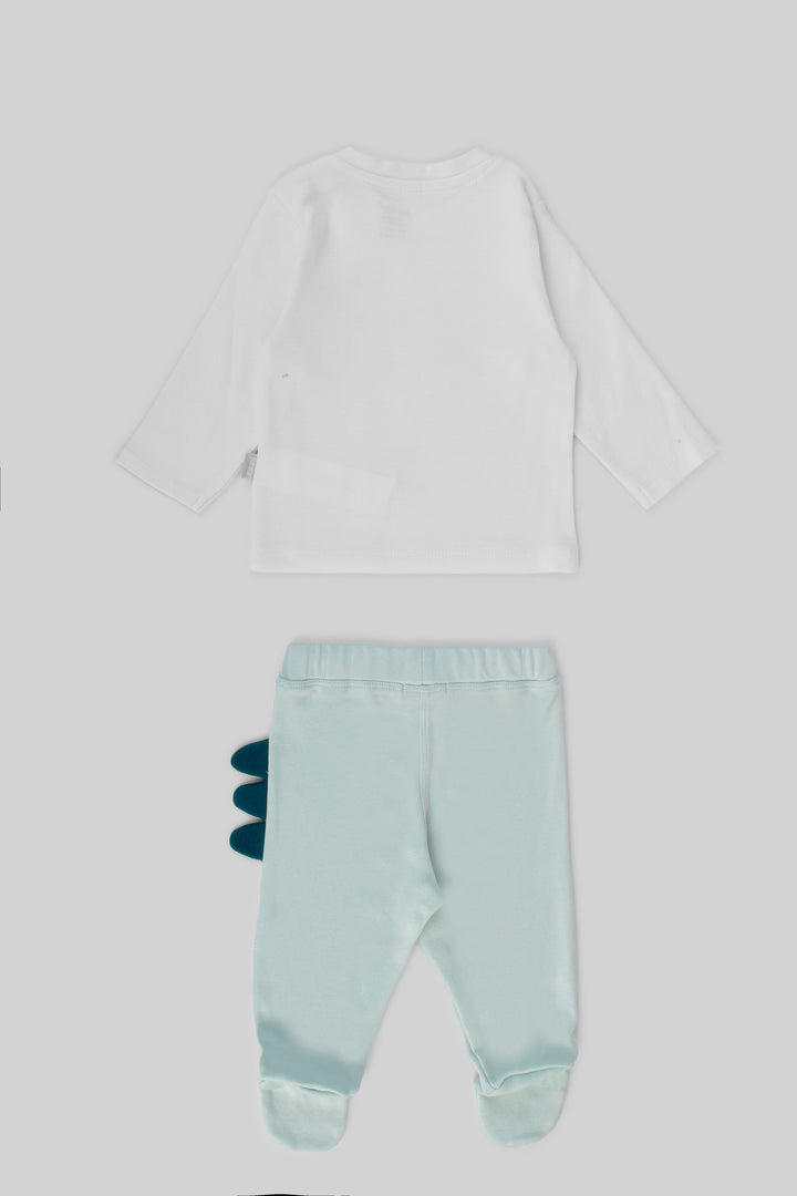 Rouned Pajamas Set