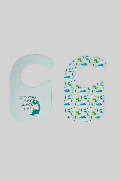 Printed Baby Bib P/2