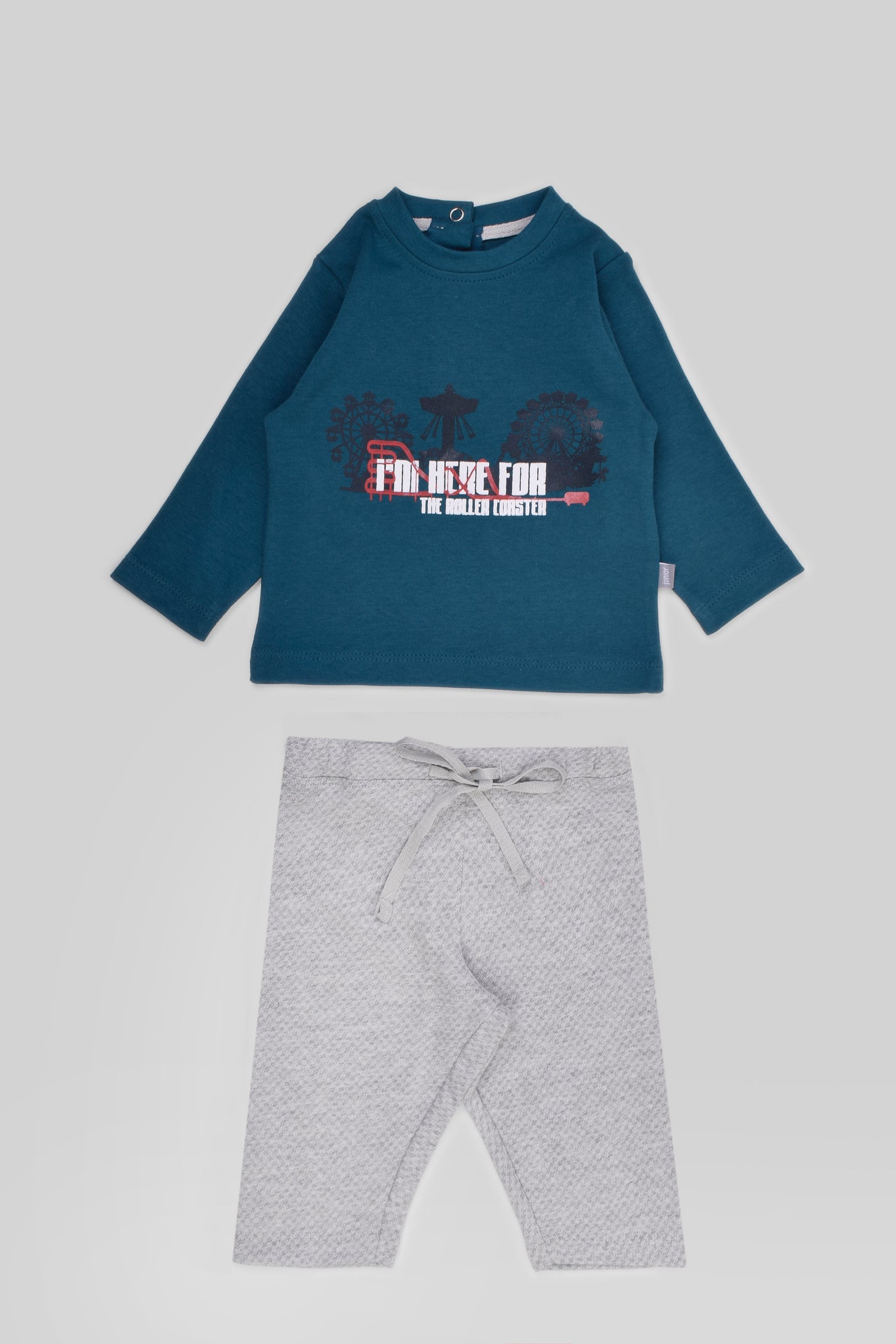 Rouned Pajamas Set