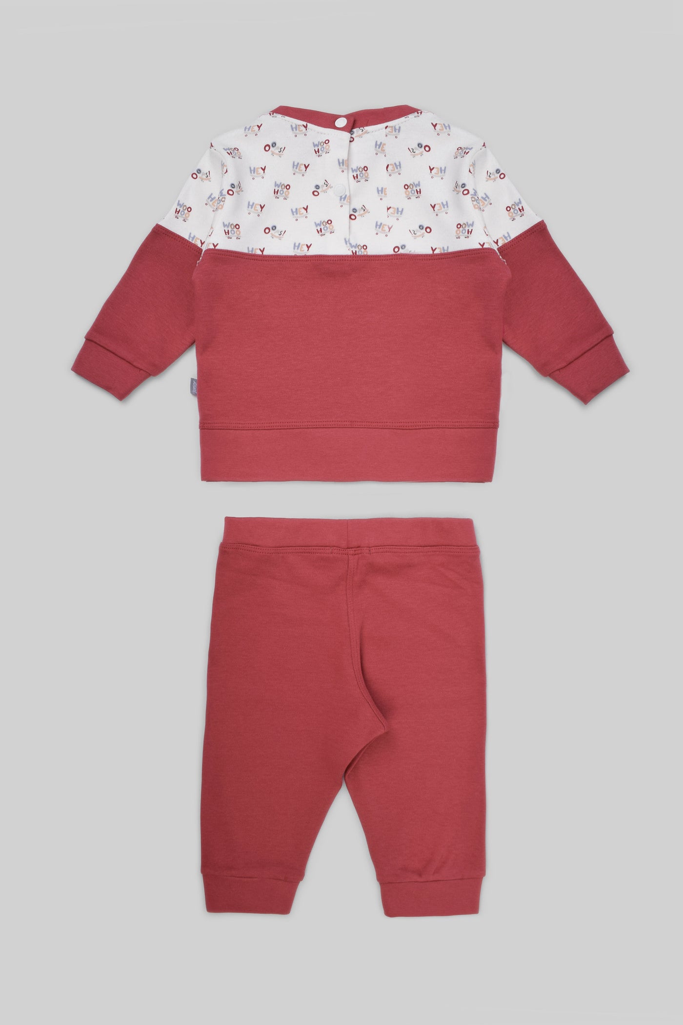 Rouned Printed Pajamas Set