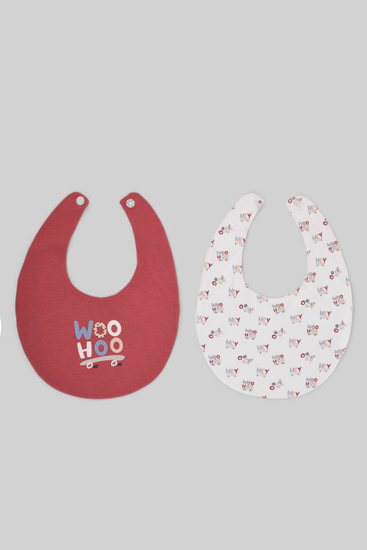 Printed Baby Bib Pack Of 2