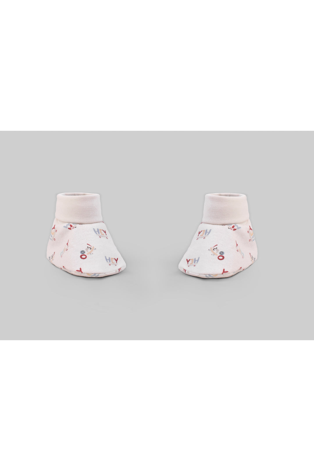 Printed Baby Slippers Pack Of 2