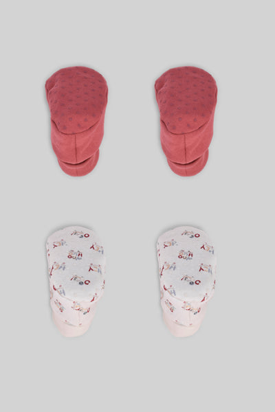 Printed Baby Slippers P/2