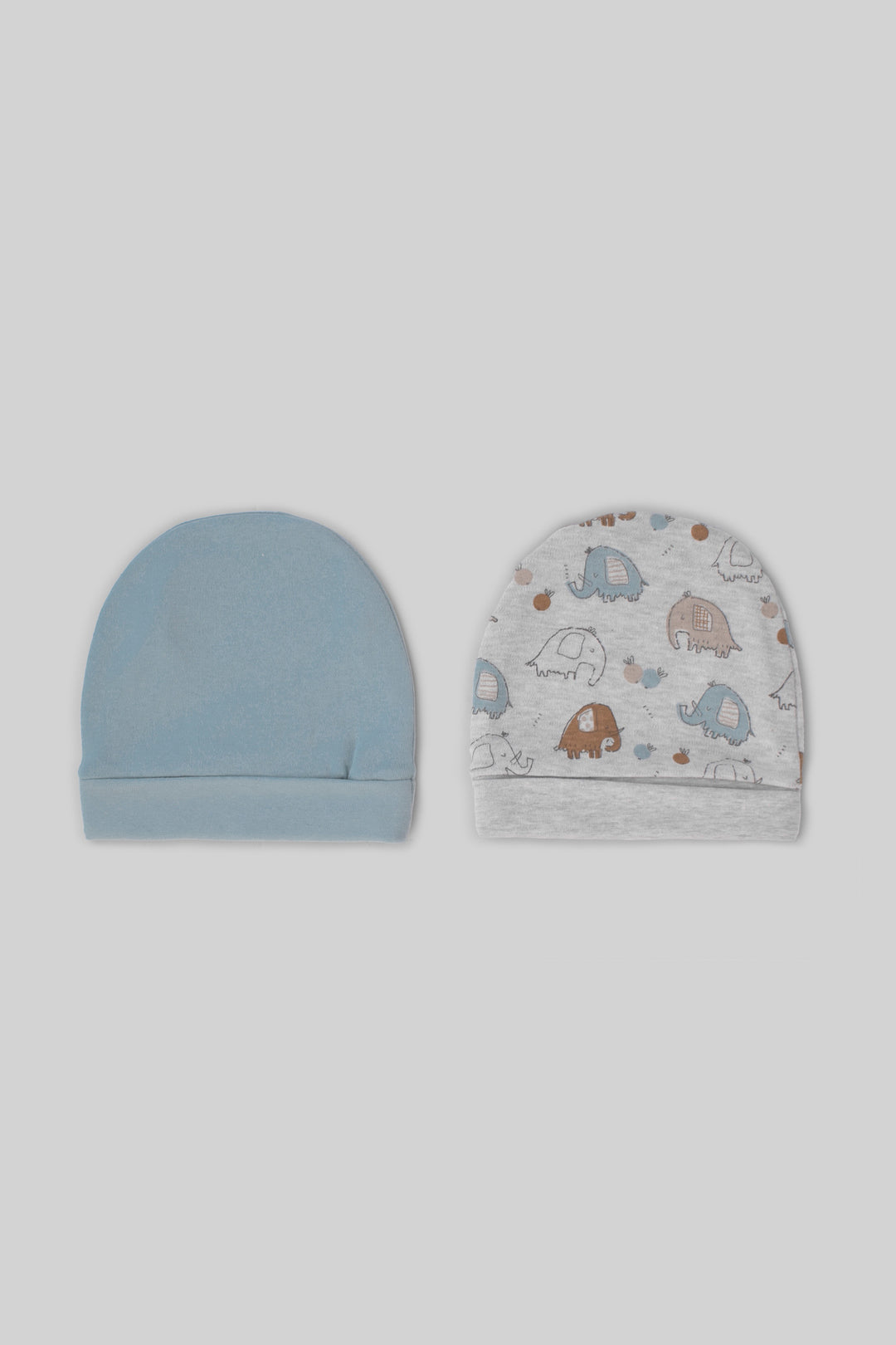 Printed Baby Baby Hats Pack Of 2