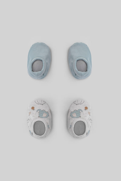 Printed Baby Slippers P/2