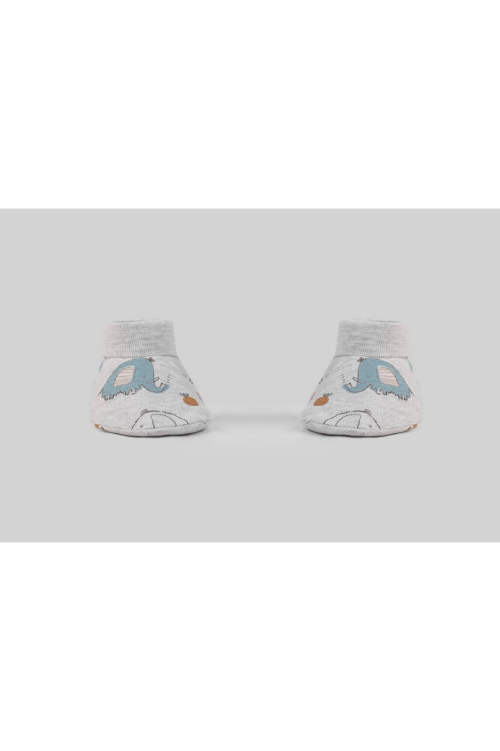 Printed Baby Slippers Pack Of 2