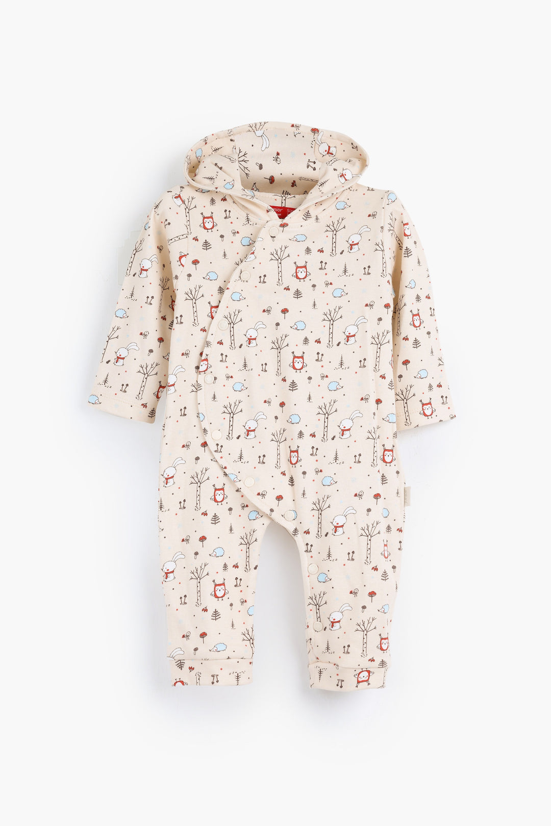 Printed Hooded Jumpsuit 3-2072-25