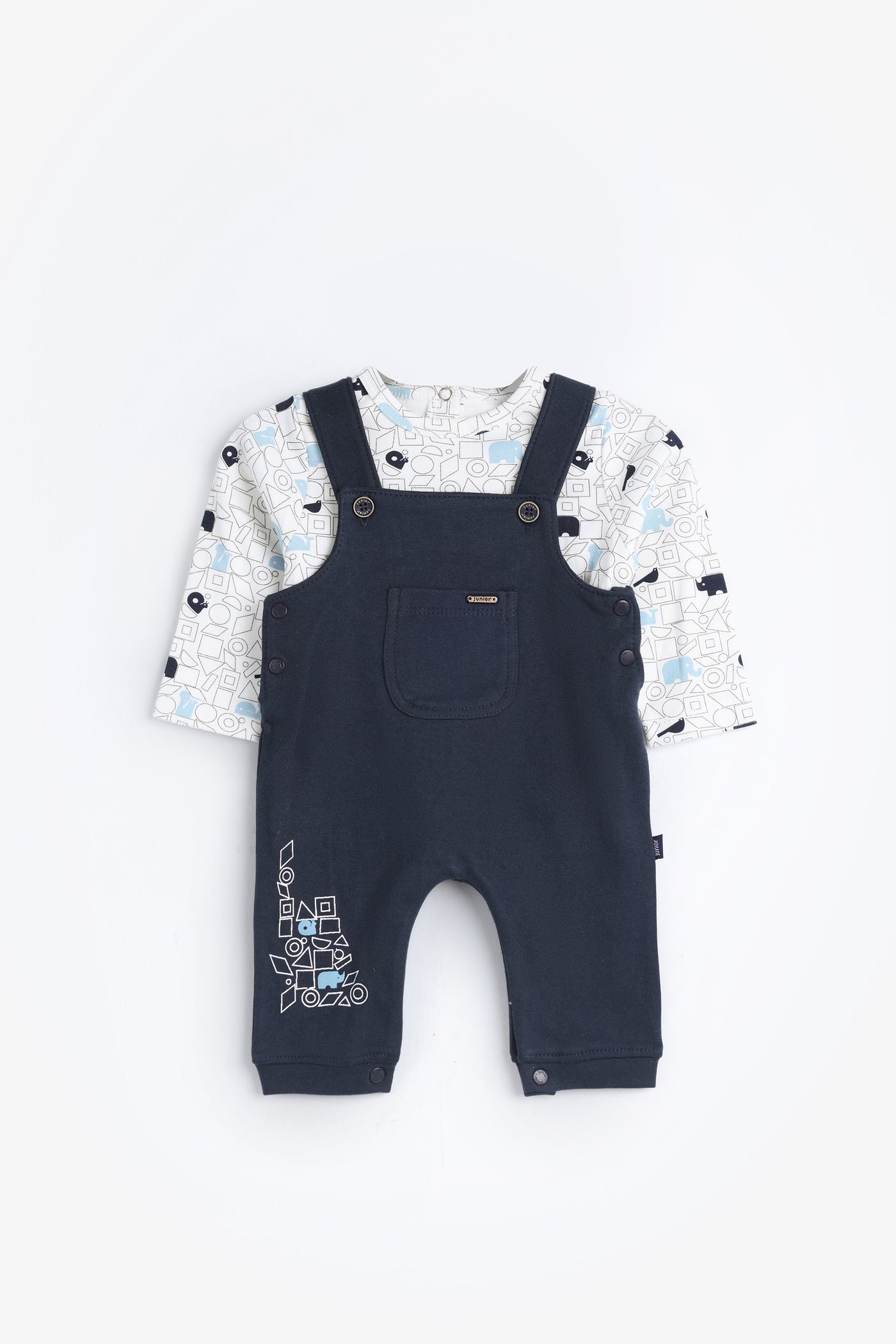 Printed Jumpsuit Set 3-2133-25