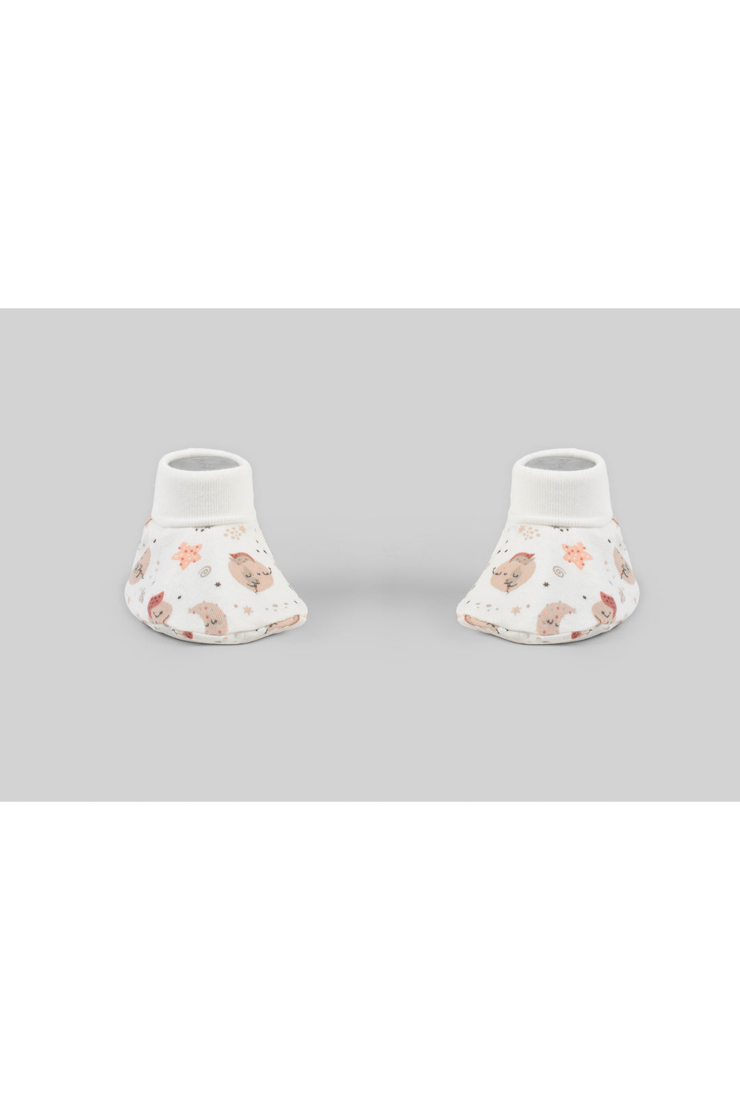 Printed Baby Slippers Pack Of 2