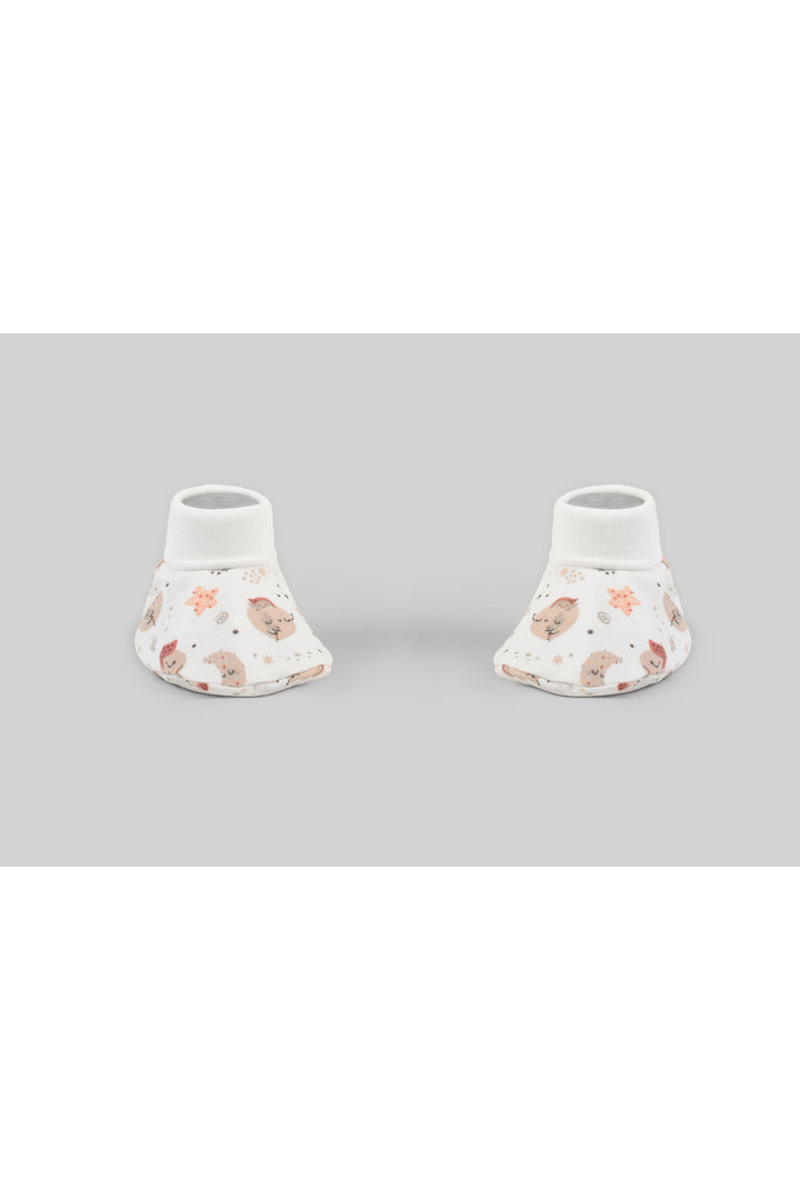 Printed Baby Slippers Pack Of 2
