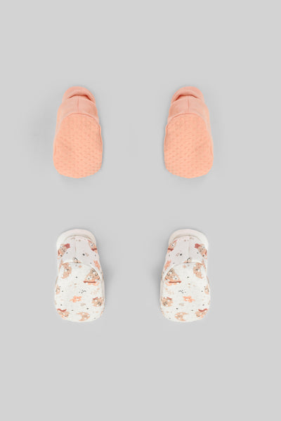 Printed Baby Slippers P/2