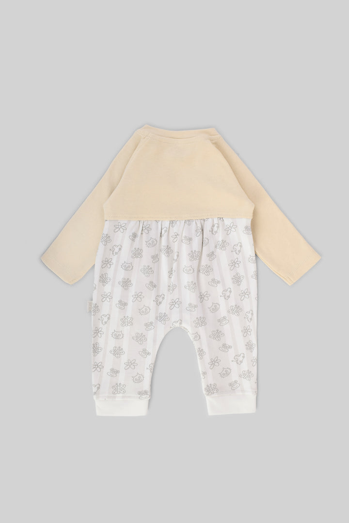 Rouned Printed Jumpsuit
