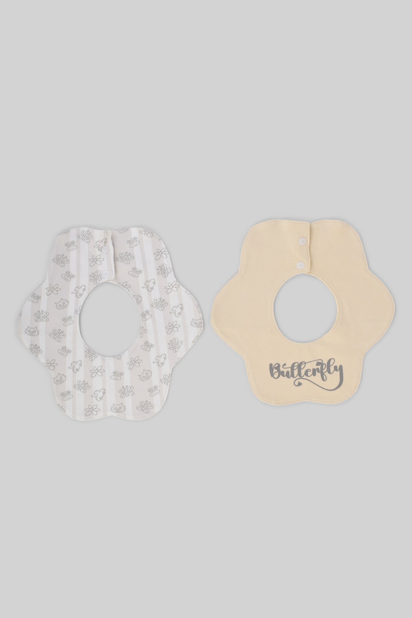 Printed Baby Bib P/2