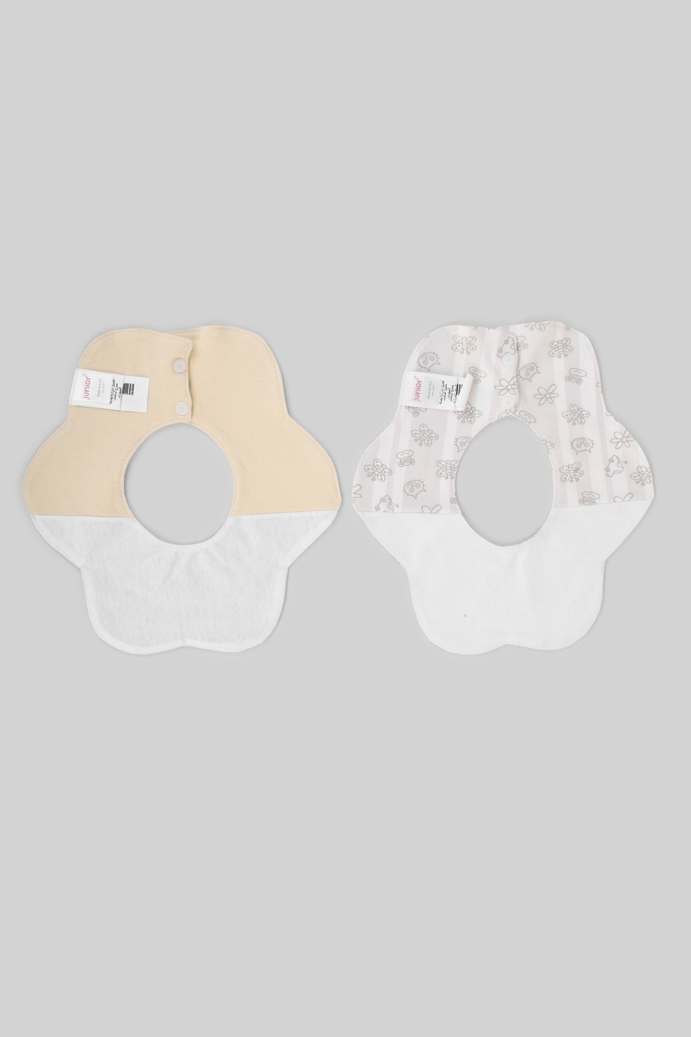 Printed Baby Bib P/2