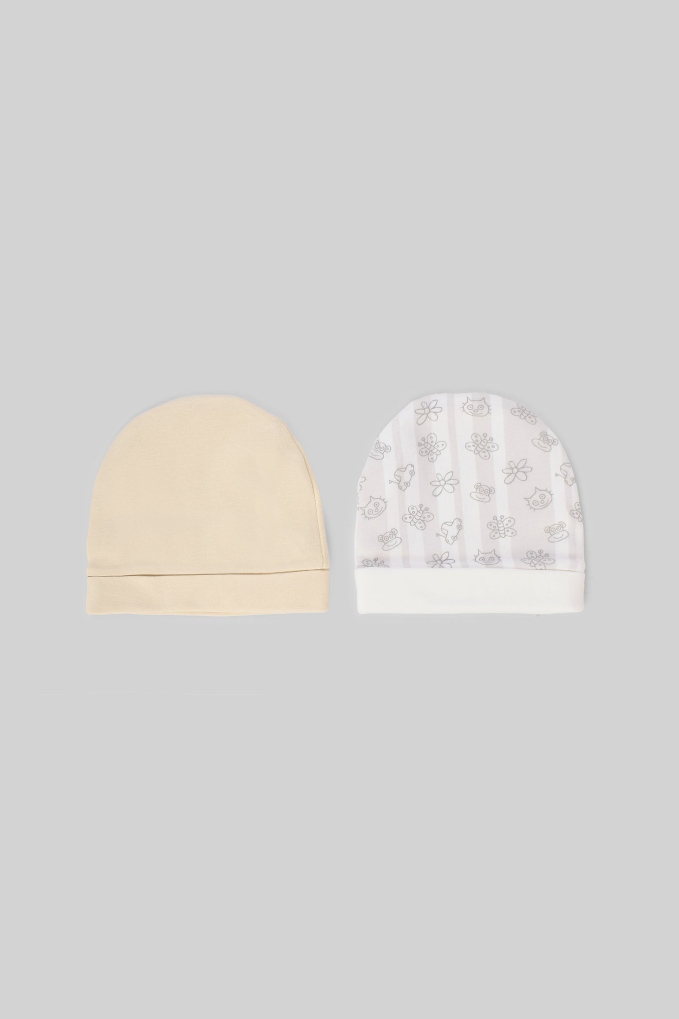 Printed Baby Beanie P/2