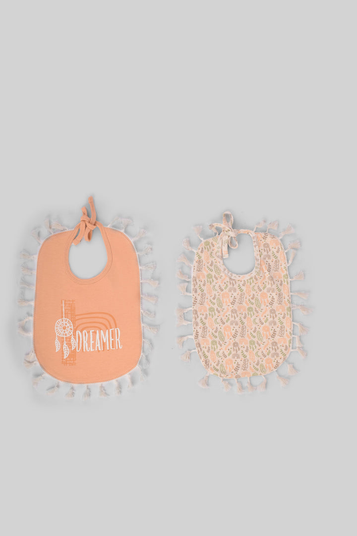 Printed Baby Bib Pack Of 2